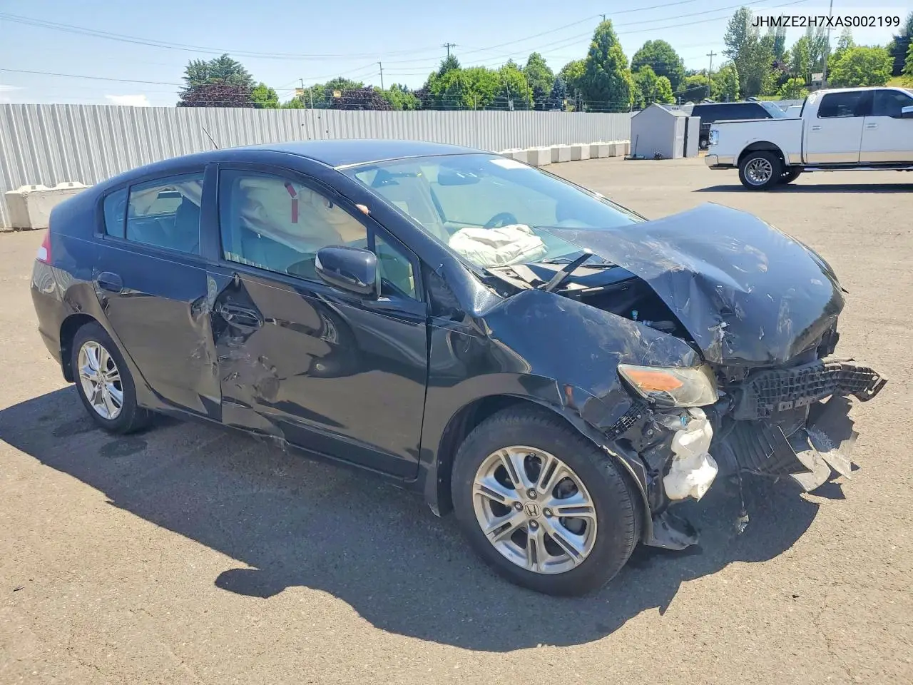 2010 Honda Insight VIN: JHMZE2H7XAS002199 Lot: 60168246