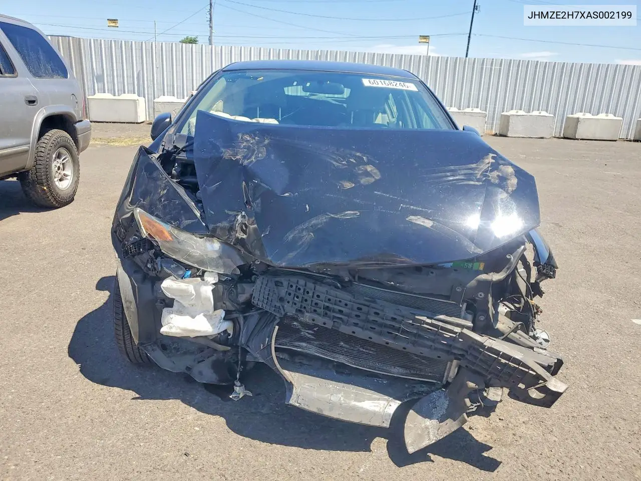 2010 Honda Insight VIN: JHMZE2H7XAS002199 Lot: 60168246