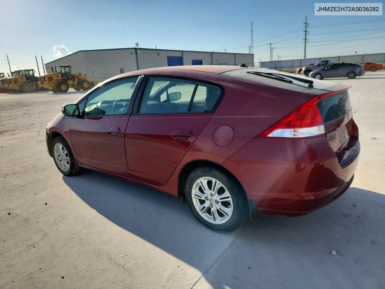 2010 Honda Insight Ex VIN: JHMZE2H72AS036282 Lot: 60418326