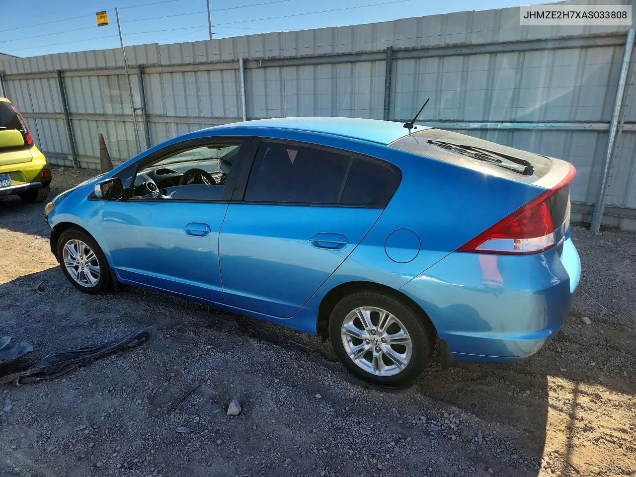 2010 Honda Insight Ex VIN: JHMZE2H7XAS033808 Lot: 60518016