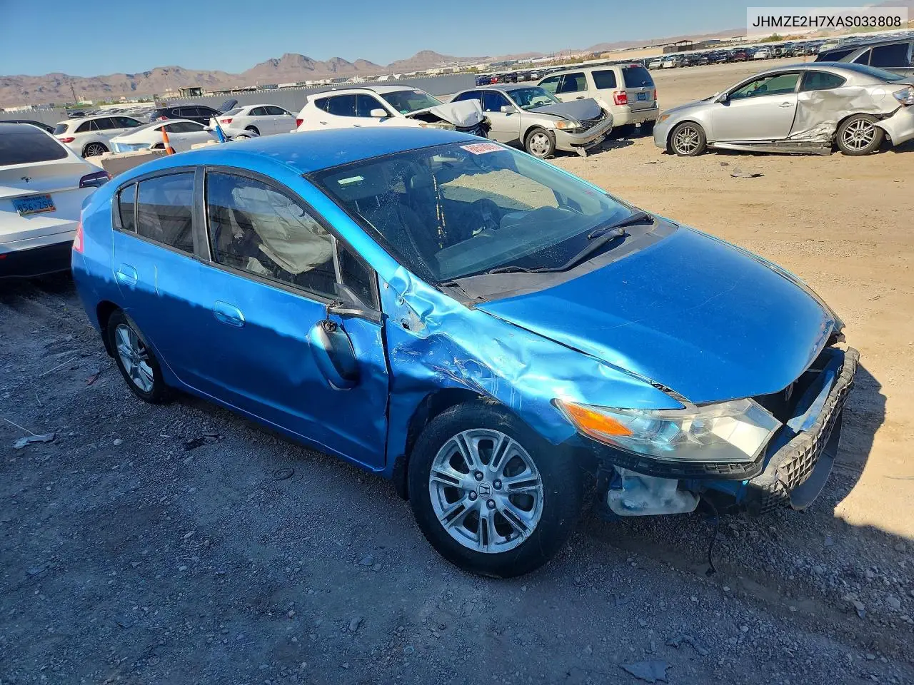 2010 Honda Insight Ex VIN: JHMZE2H7XAS033808 Lot: 60518016