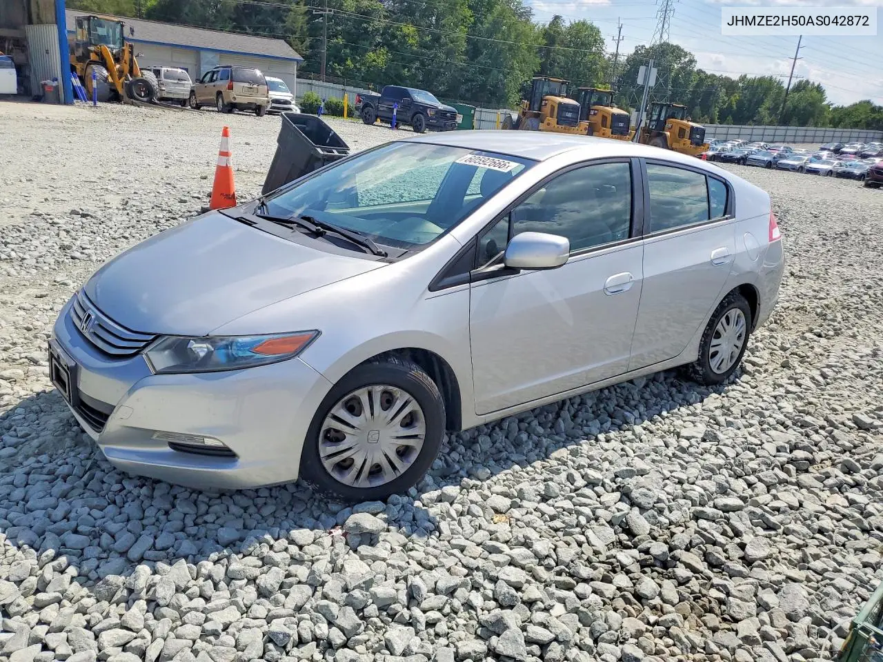 2010 Honda Insight Lx VIN: JHMZE2H50AS042872 Lot: 60592666