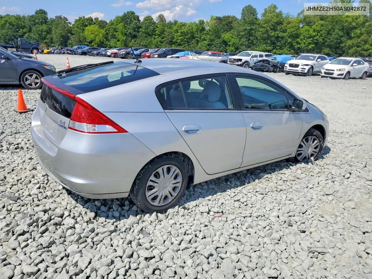2010 Honda Insight Lx VIN: JHMZE2H50AS042872 Lot: 60592666
