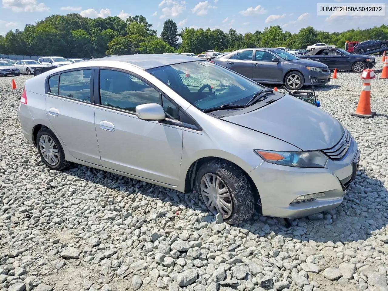 2010 Honda Insight Lx VIN: JHMZE2H50AS042872 Lot: 60592666