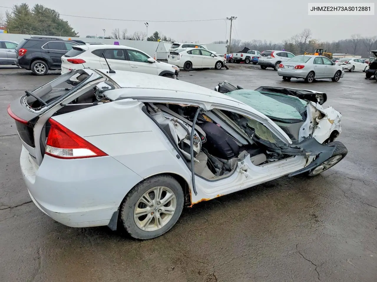 2010 Honda Insight Ex VIN: JHMZE2H73AS012881 Lot: 79013415