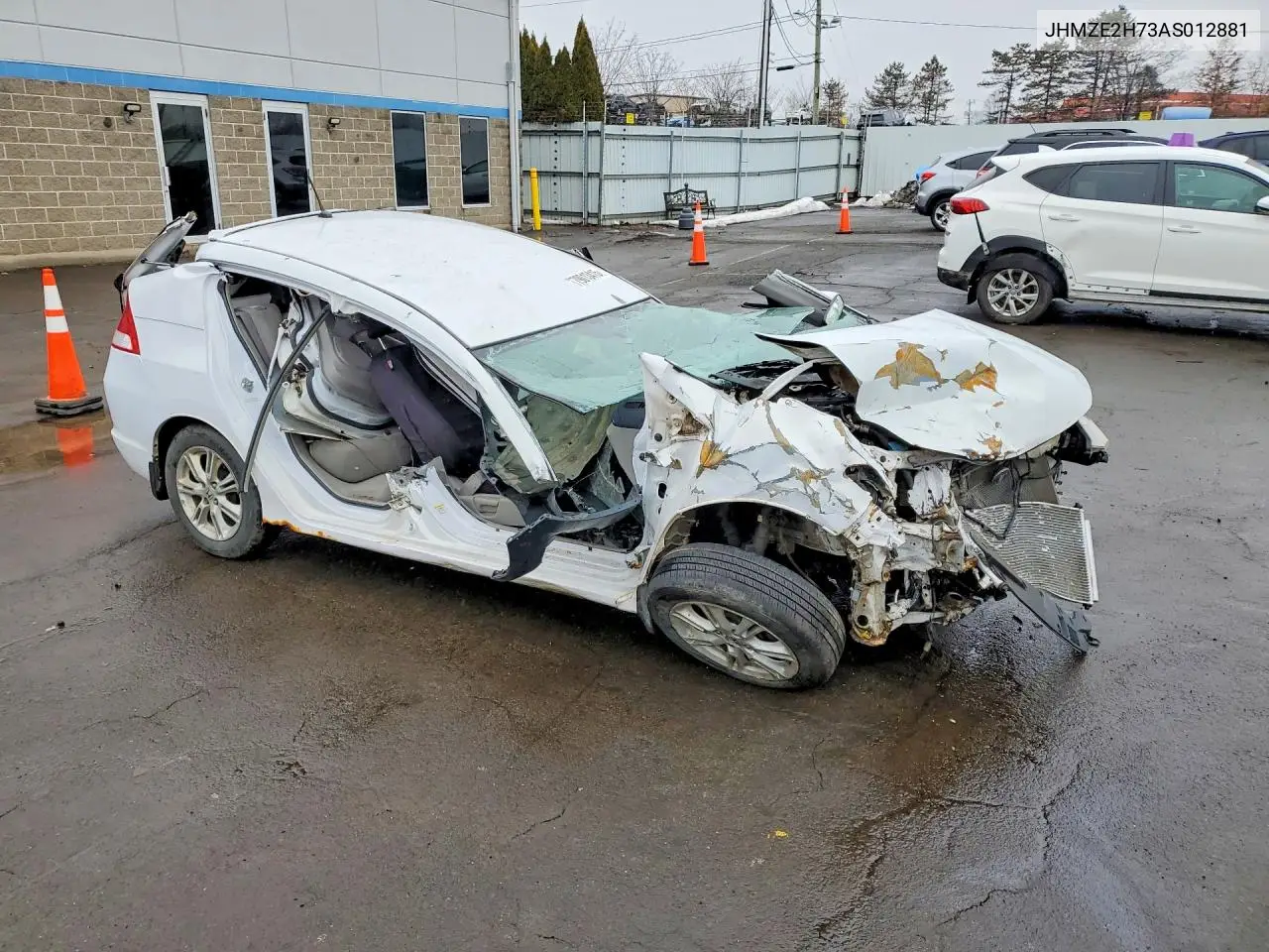 2010 Honda Insight Ex VIN: JHMZE2H73AS012881 Lot: 79013415
