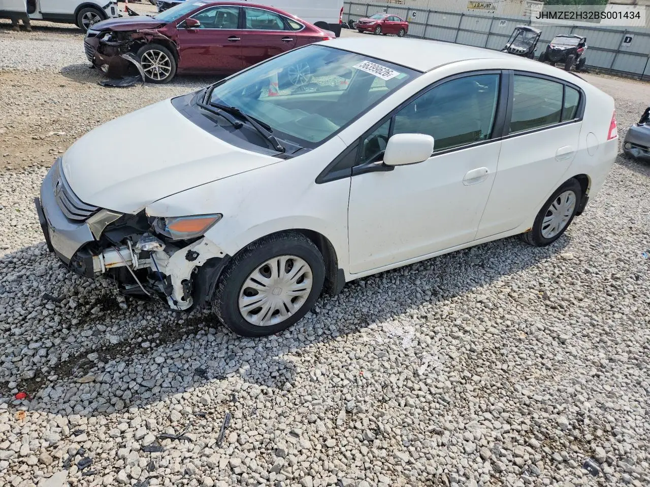2011 Honda Insight VIN: JHMZE2H32BS001434 Lot: 56399626