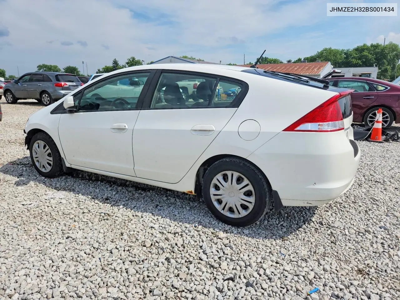 2011 Honda Insight VIN: JHMZE2H32BS001434 Lot: 56399626