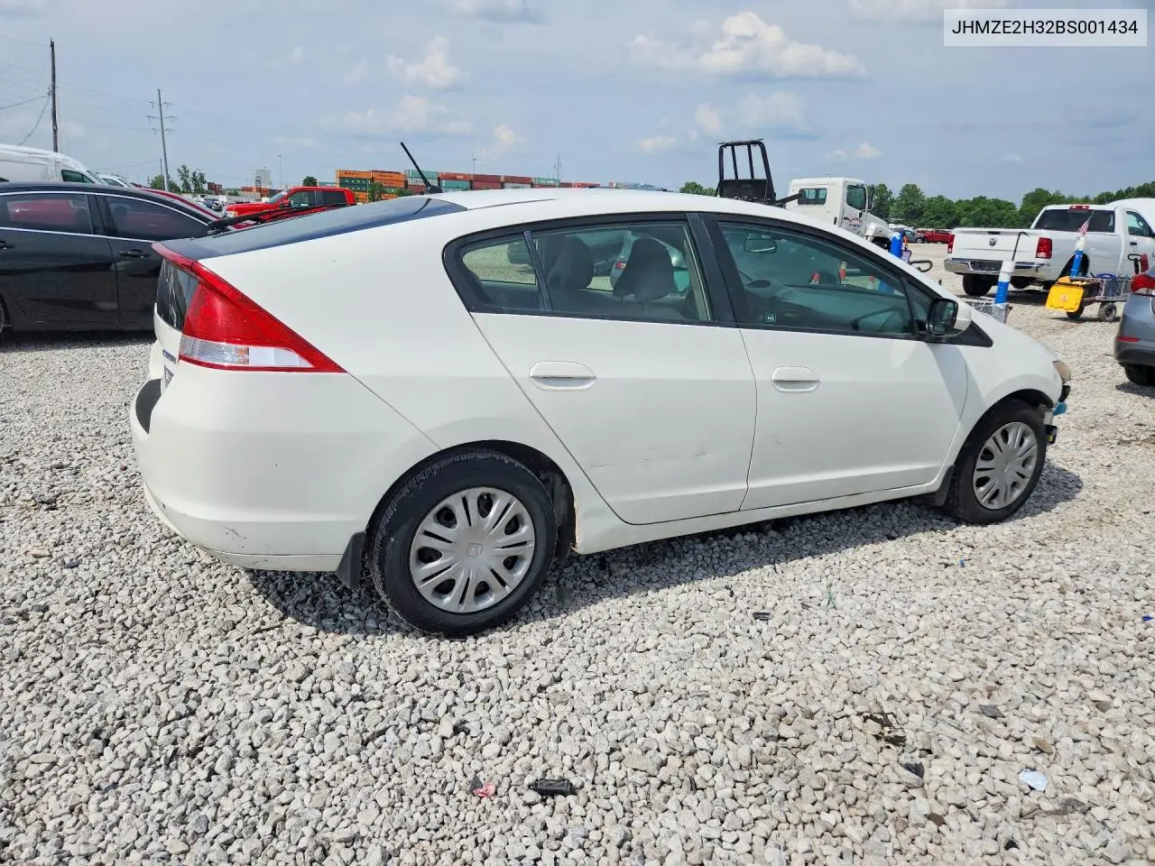 2011 Honda Insight VIN: JHMZE2H32BS001434 Lot: 56399626