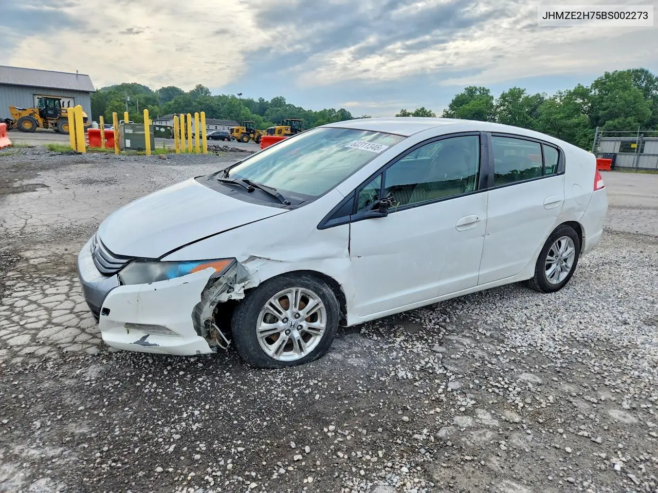 2011 Honda Insight Ex VIN: JHMZE2H75BS002273 Lot: 60311346