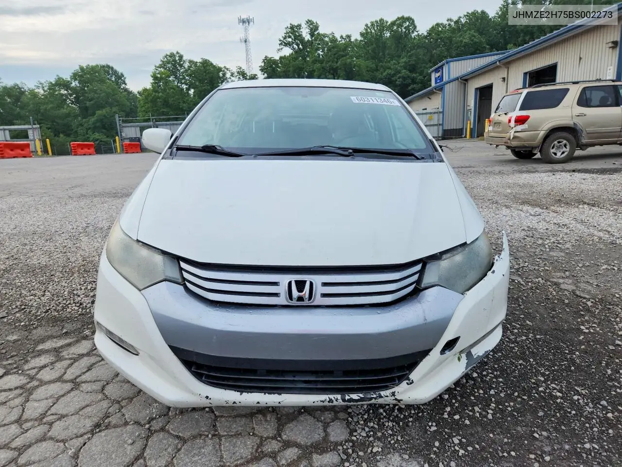 2011 Honda Insight Ex VIN: JHMZE2H75BS002273 Lot: 60311346