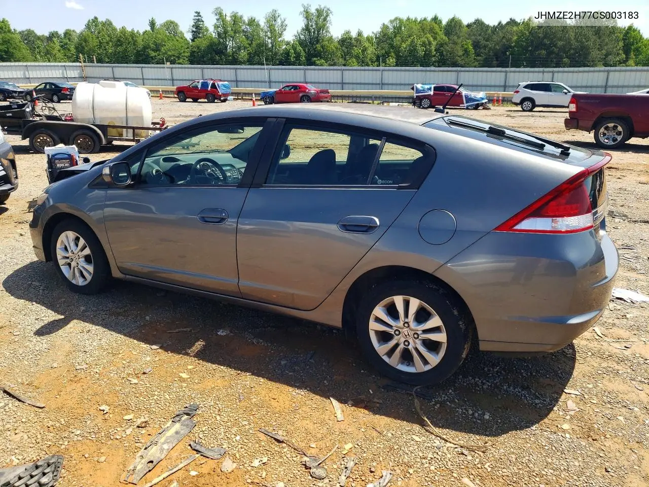 2012 Honda Insight Ex VIN: JHMZE2H77CS003183 Lot: 55355426