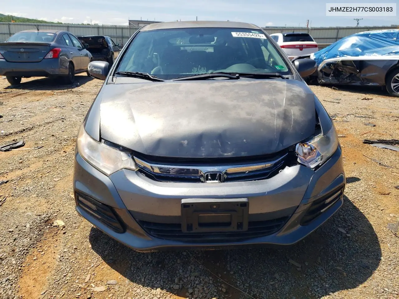 2012 Honda Insight Ex VIN: JHMZE2H77CS003183 Lot: 55355426
