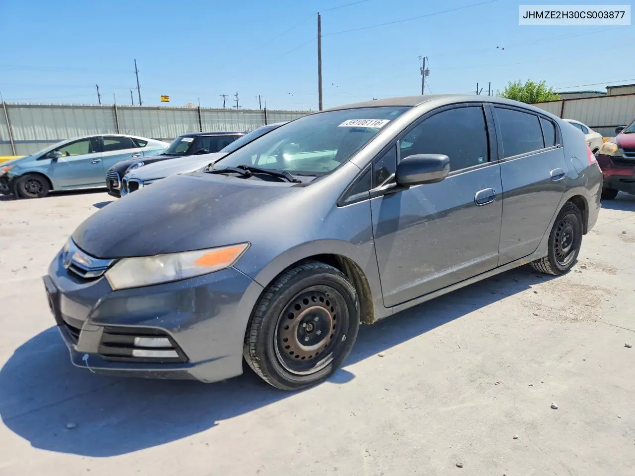 2012 Honda Insight VIN: JHMZE2H30CS003877 Lot: 59106116
