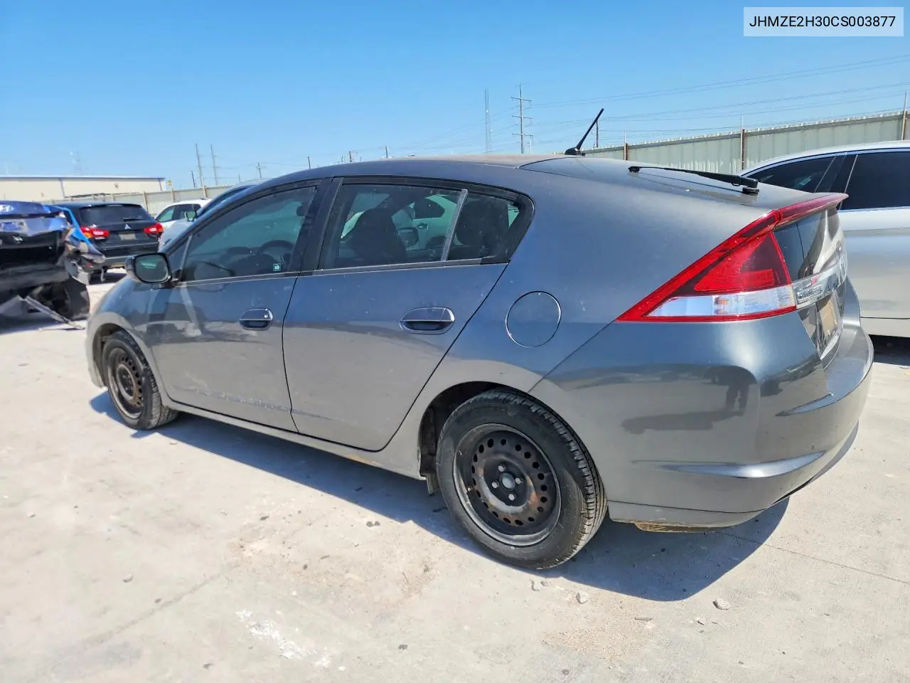2012 Honda Insight VIN: JHMZE2H30CS003877 Lot: 59106116