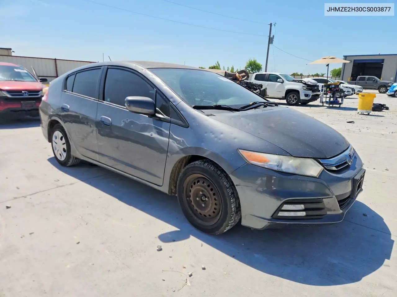 2012 Honda Insight VIN: JHMZE2H30CS003877 Lot: 59106116