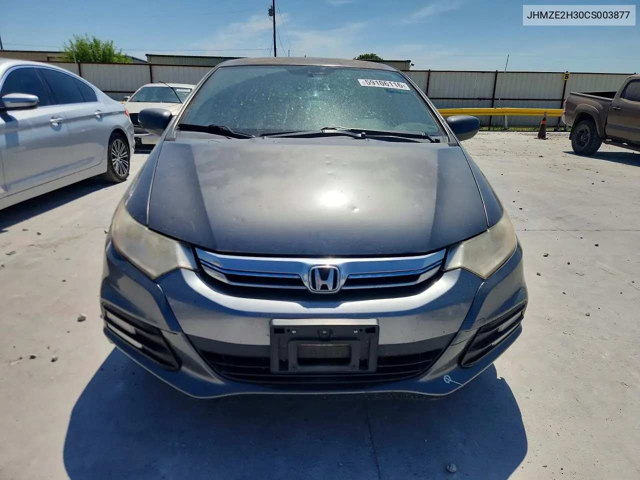 2012 Honda Insight VIN: JHMZE2H30CS003877 Lot: 59106116