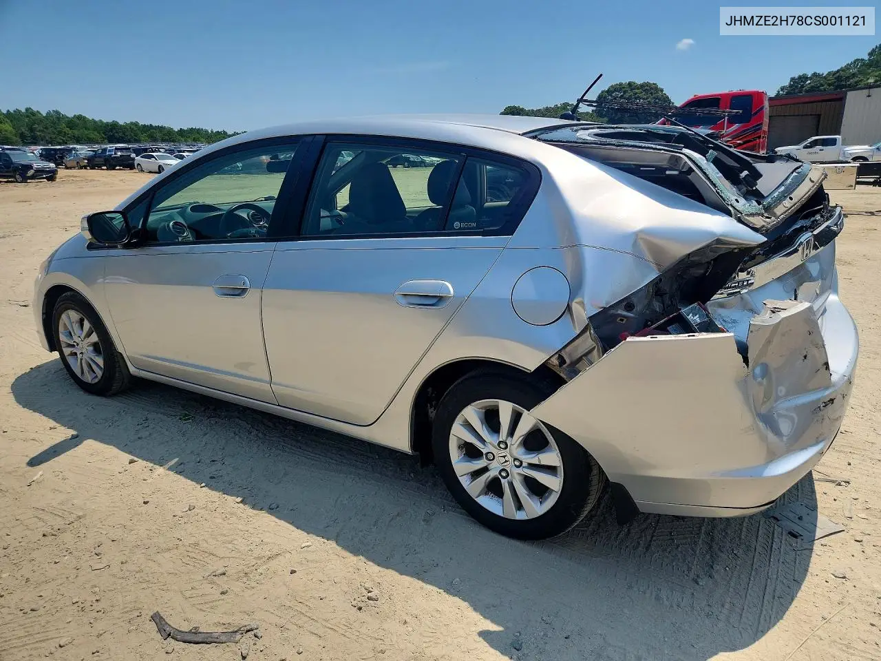 2012 Honda Insight Ex VIN: JHMZE2H78CS001121 Lot: 61222656