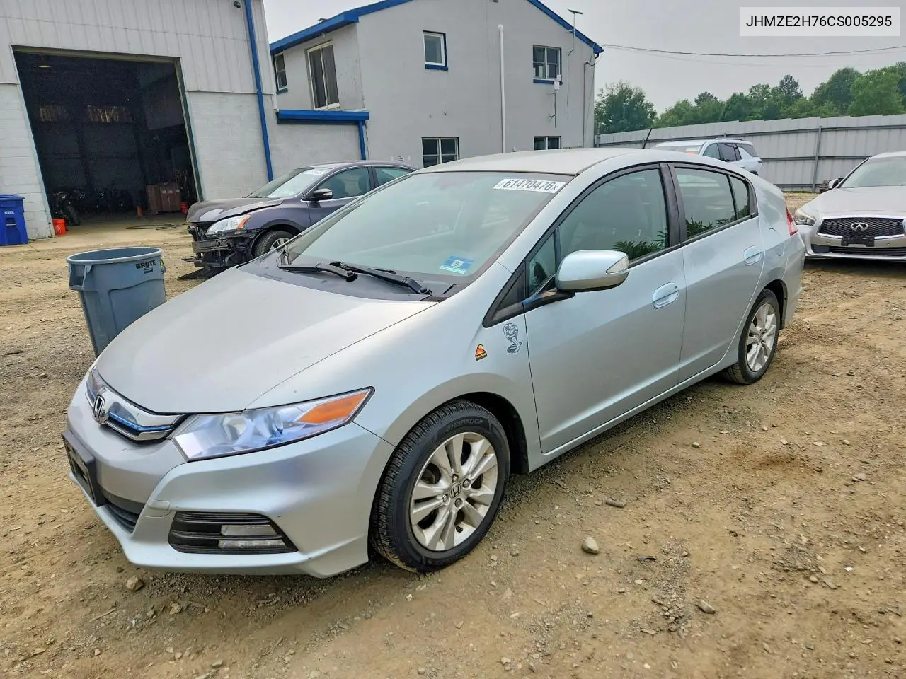 2012 Honda Insight Ex VIN: JHMZE2H76CS005295 Lot: 61470476