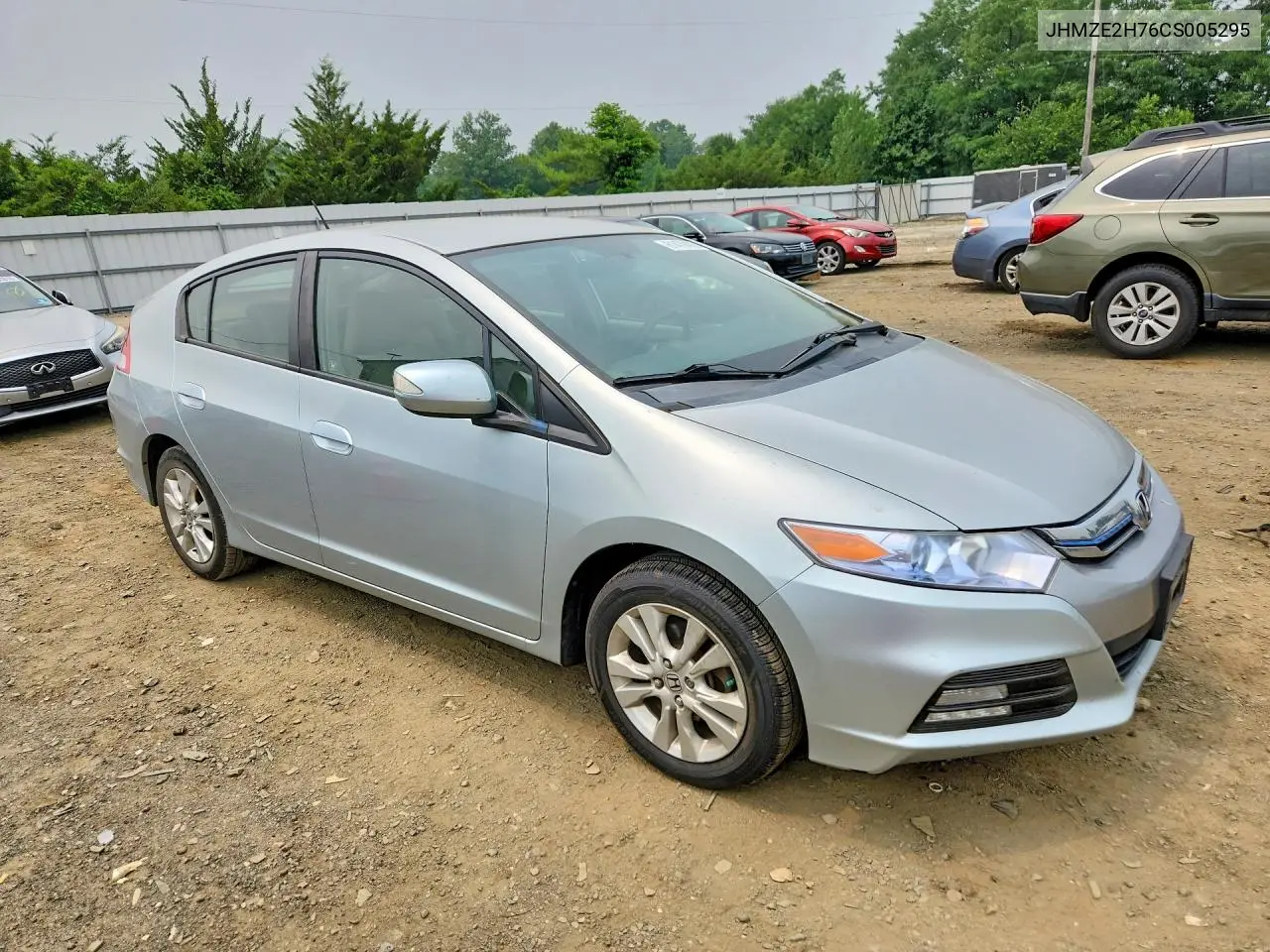 2012 Honda Insight Ex VIN: JHMZE2H76CS005295 Lot: 61470476