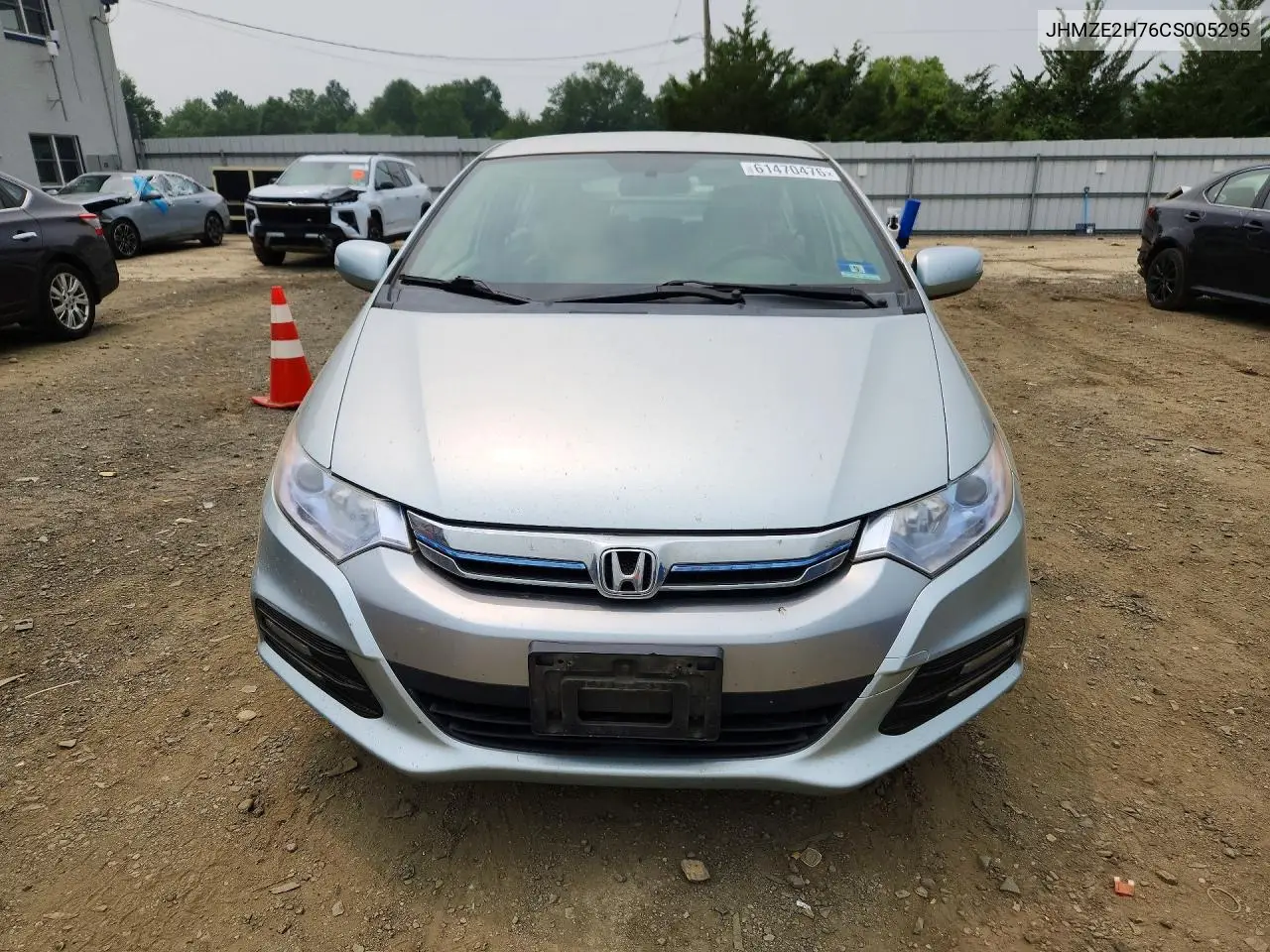 2012 Honda Insight Ex VIN: JHMZE2H76CS005295 Lot: 61470476