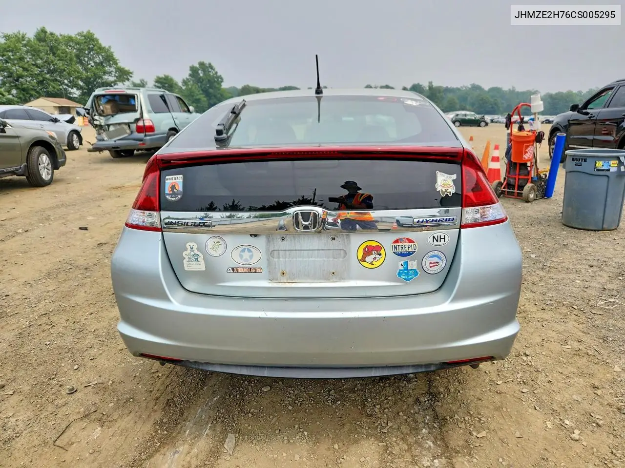 2012 Honda Insight Ex VIN: JHMZE2H76CS005295 Lot: 61470476