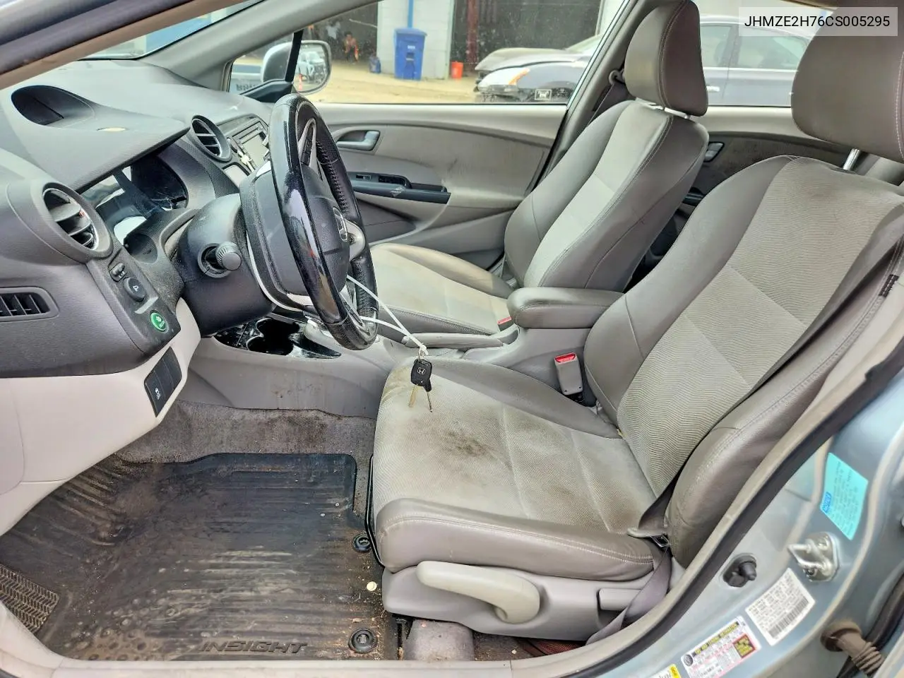 2012 Honda Insight Ex VIN: JHMZE2H76CS005295 Lot: 61470476