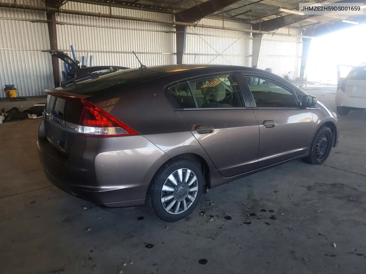 2013 Honda Insight Lx VIN: JHMZE2H59DS001659 Lot: 55749936
