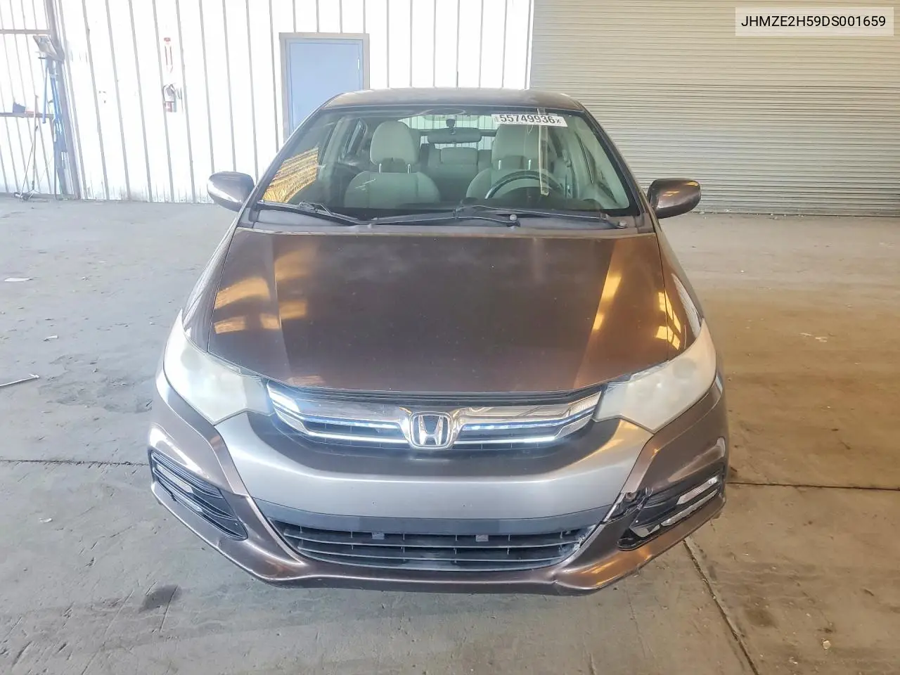 2013 Honda Insight Lx VIN: JHMZE2H59DS001659 Lot: 55749936