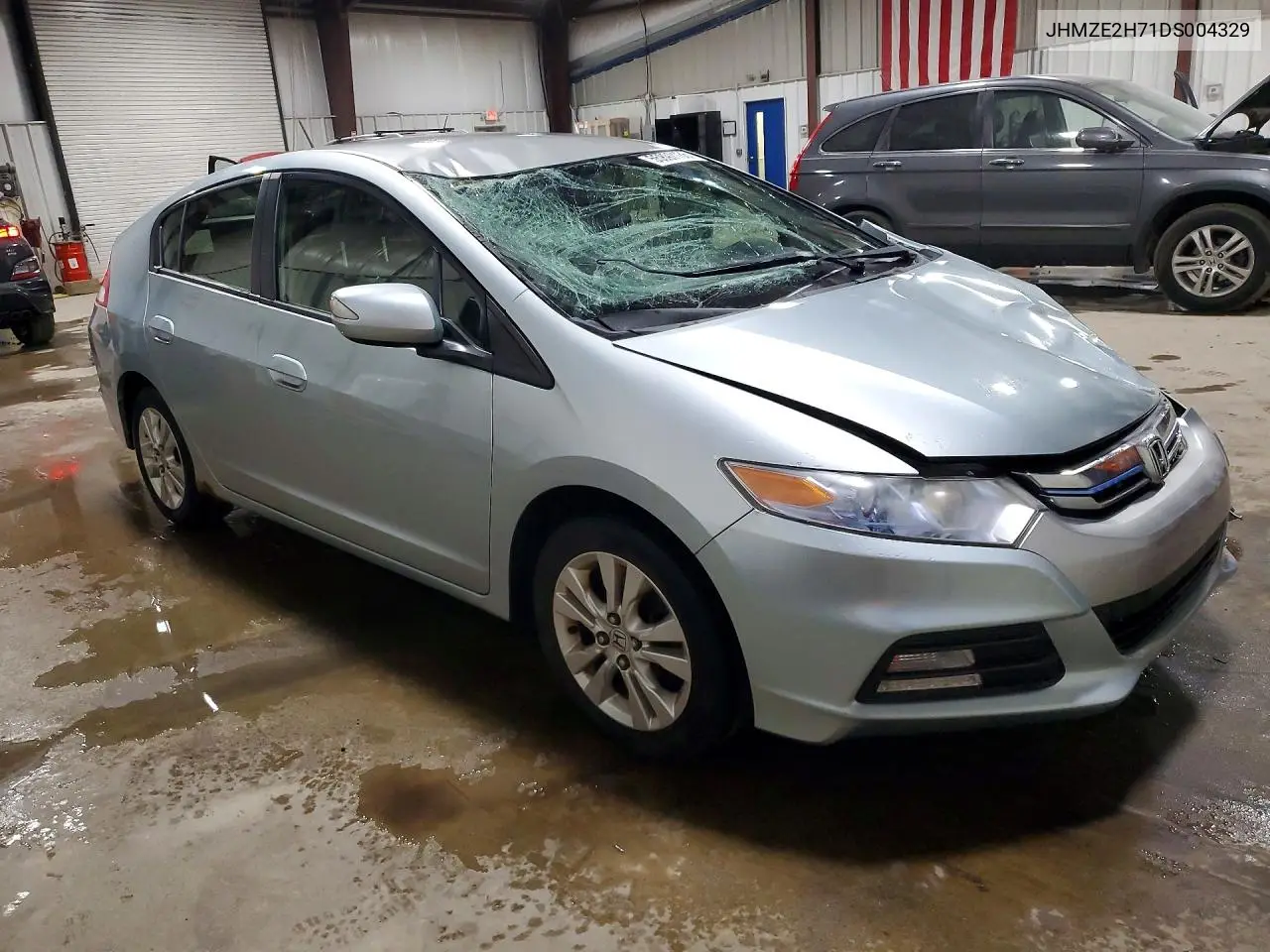 2013 Honda Insight Ex VIN: JHMZE2H71DS004329 Lot: 55897136