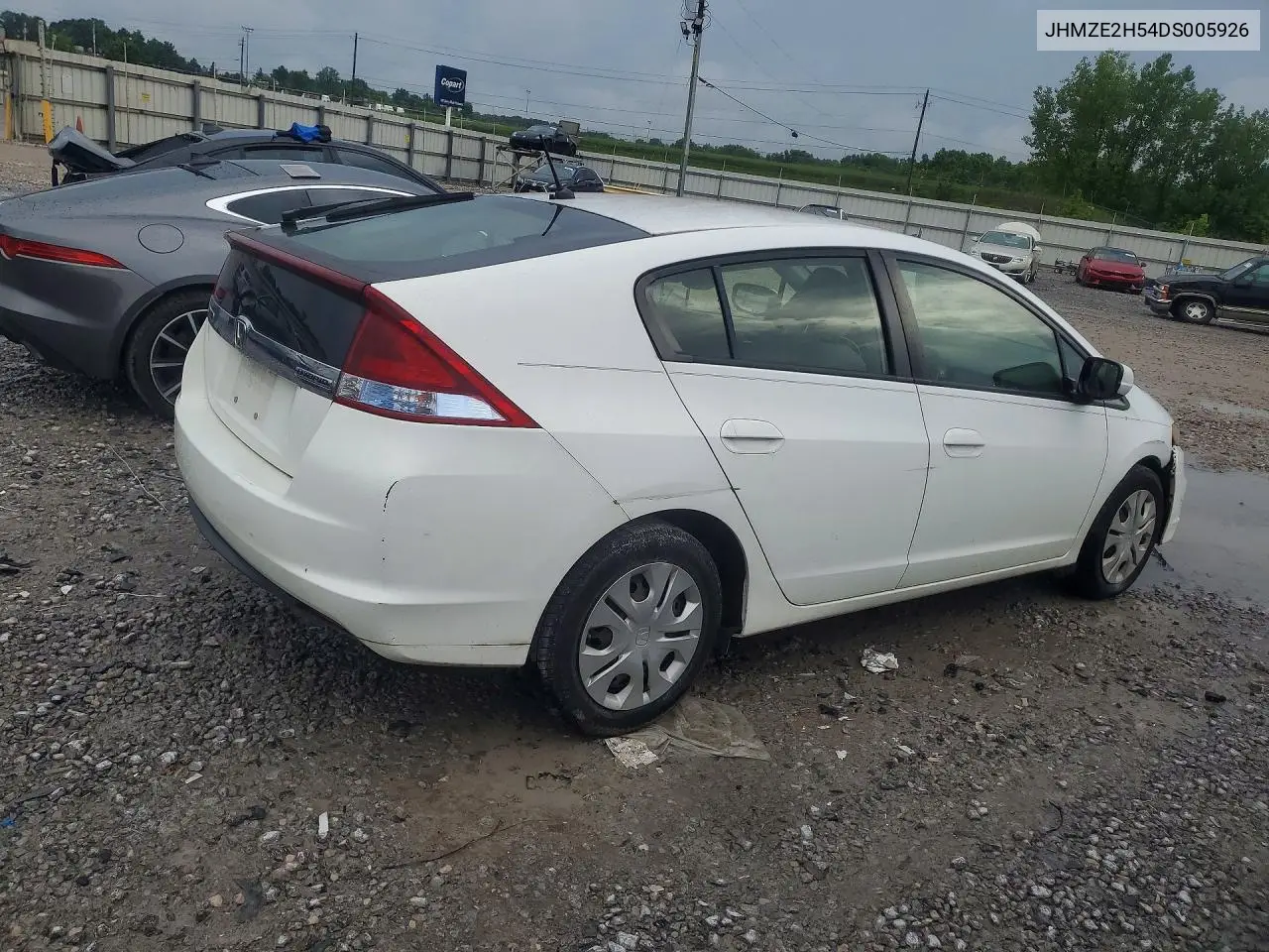 2013 Honda Insight Lx VIN: JHMZE2H54DS005926 Lot: 56452506
