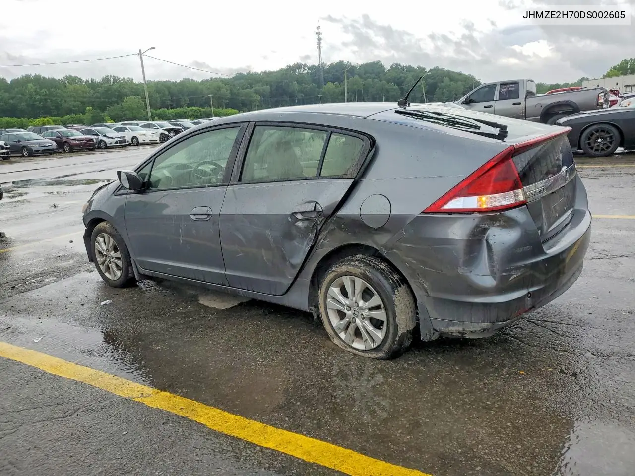 2013 Honda Insight Ex VIN: JHMZE2H70DS002605 Lot: 56539376