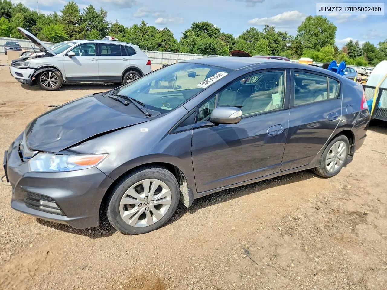 2013 Honda Insight Ex VIN: JHMZE2H70DS002460 Lot: 56994266