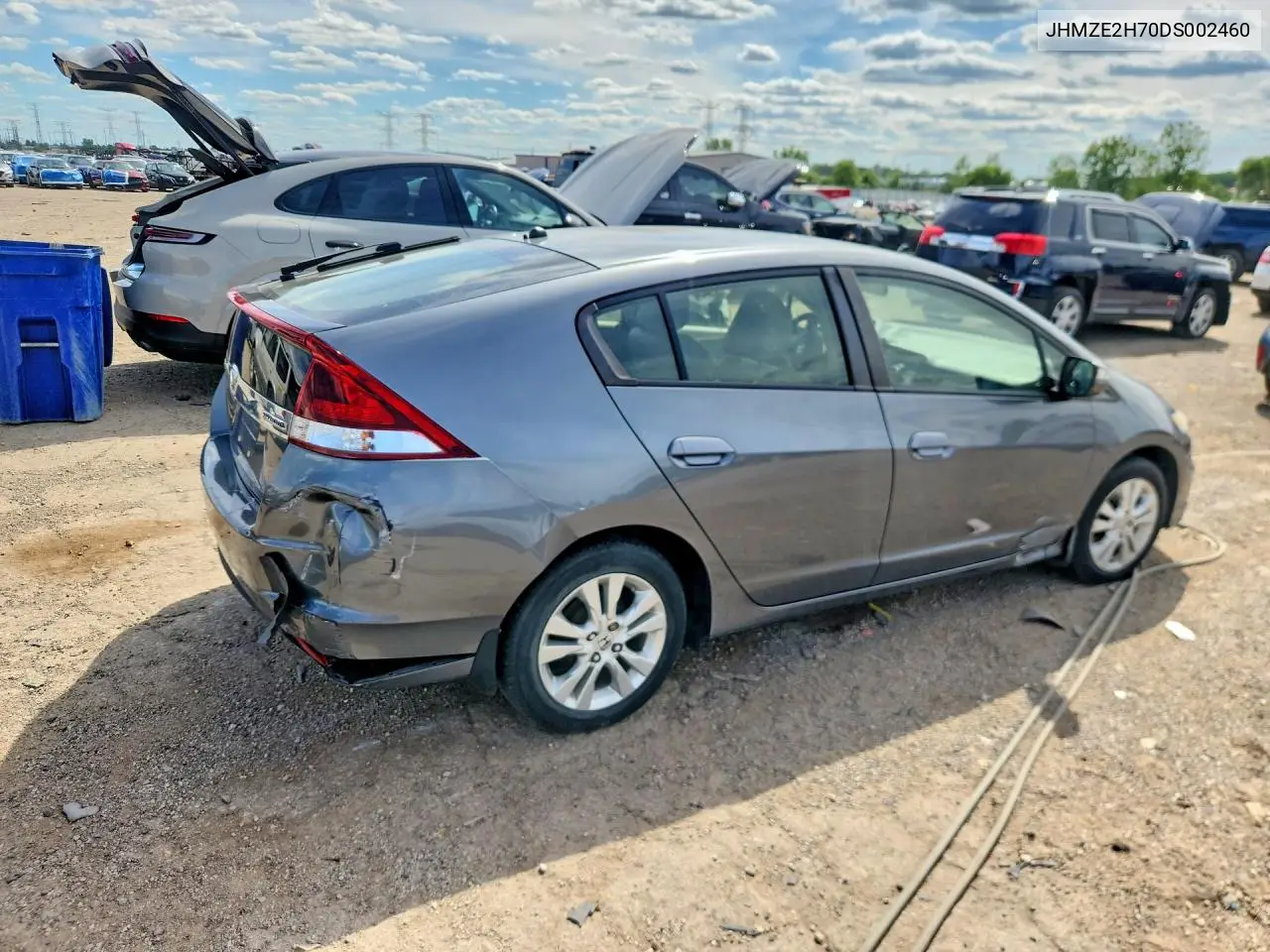 2013 Honda Insight Ex VIN: JHMZE2H70DS002460 Lot: 56994266