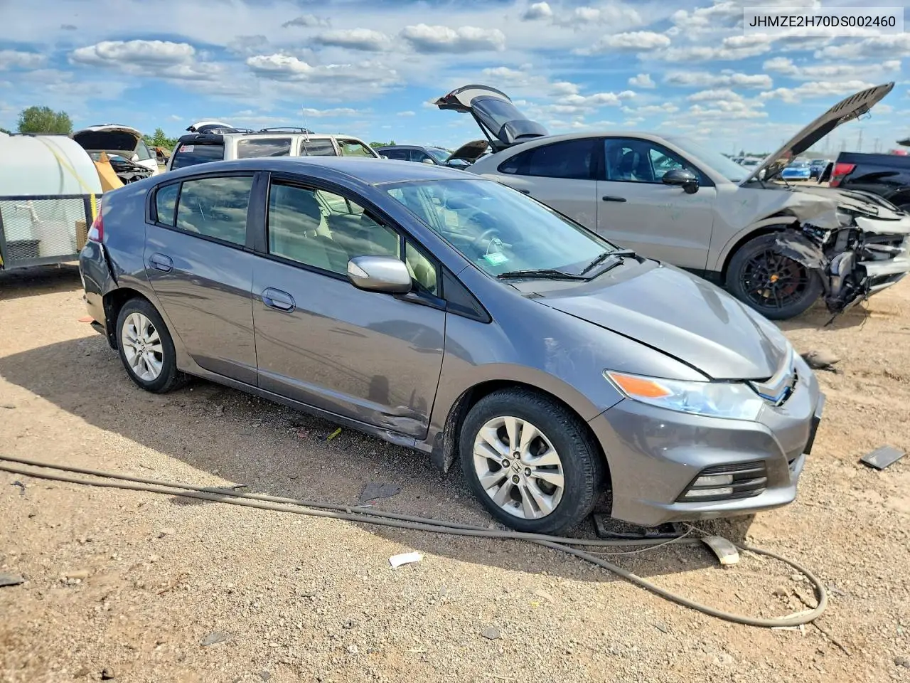 2013 Honda Insight Ex VIN: JHMZE2H70DS002460 Lot: 56994266