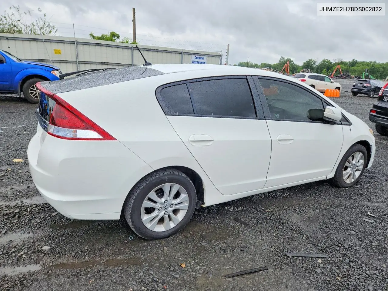 2013 Honda Insight Ex VIN: JHMZE2H78DS002822 Lot: 58026036