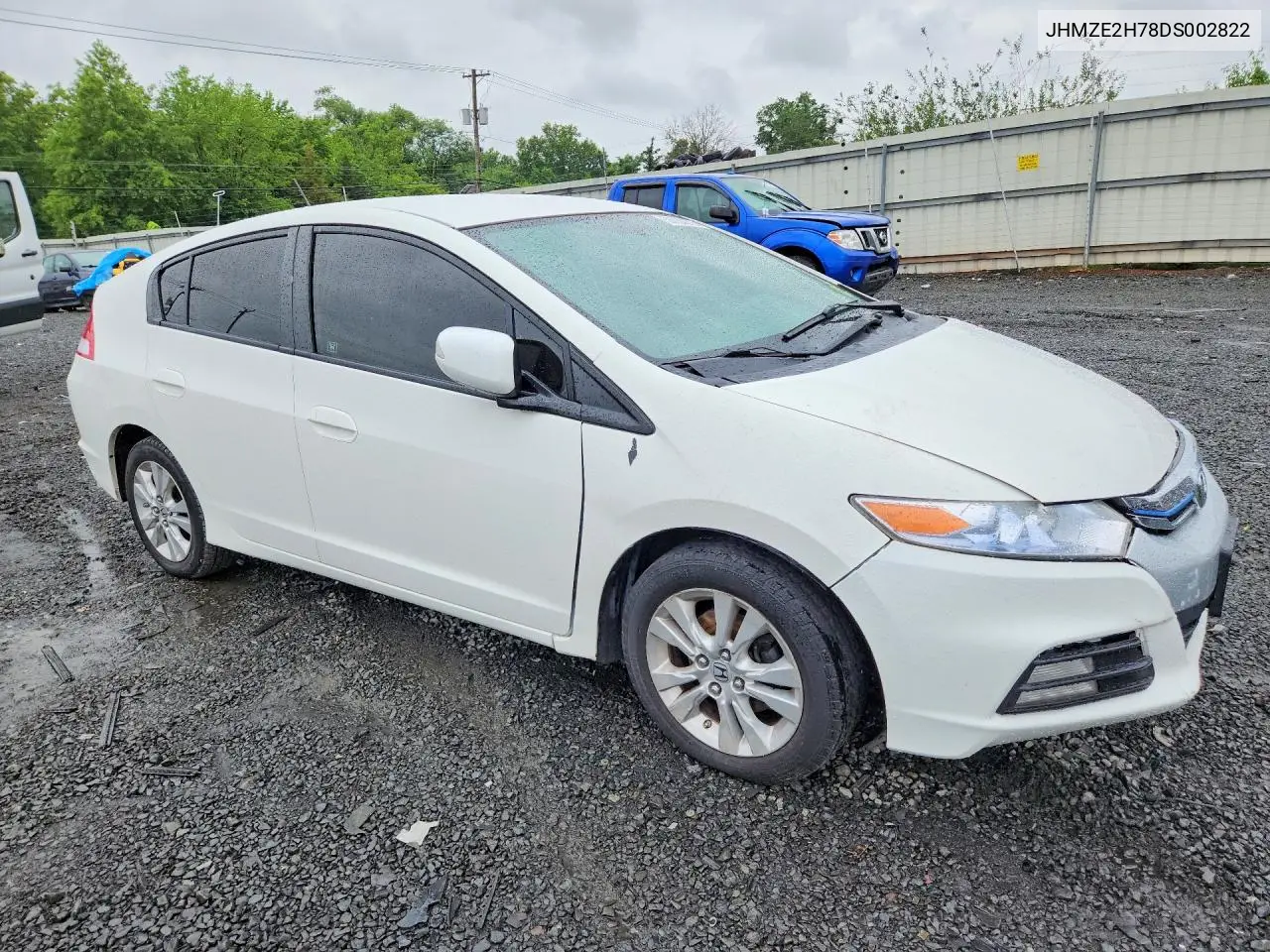 2013 Honda Insight Ex VIN: JHMZE2H78DS002822 Lot: 58026036
