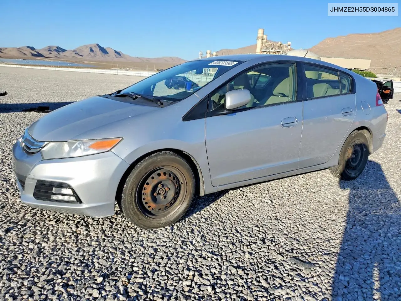 2013 Honda Insight Lx VIN: JHMZE2H55DS004865 Lot: 59823166