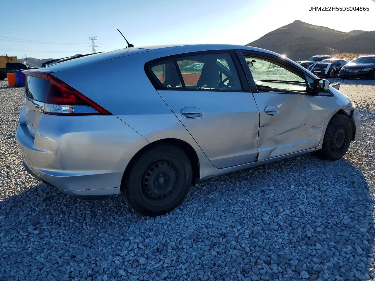 2013 Honda Insight Lx VIN: JHMZE2H55DS004865 Lot: 59823166