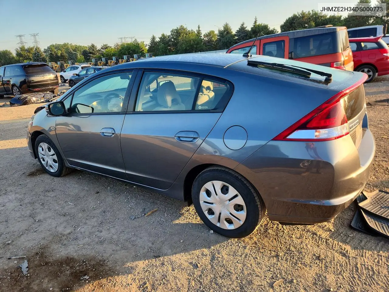 2013 Honda Insight VIN: JHMZE2H34DS000773 Lot: 60867996