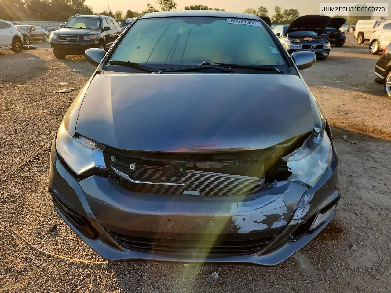 2013 Honda Insight VIN: JHMZE2H34DS000773 Lot: 60867996