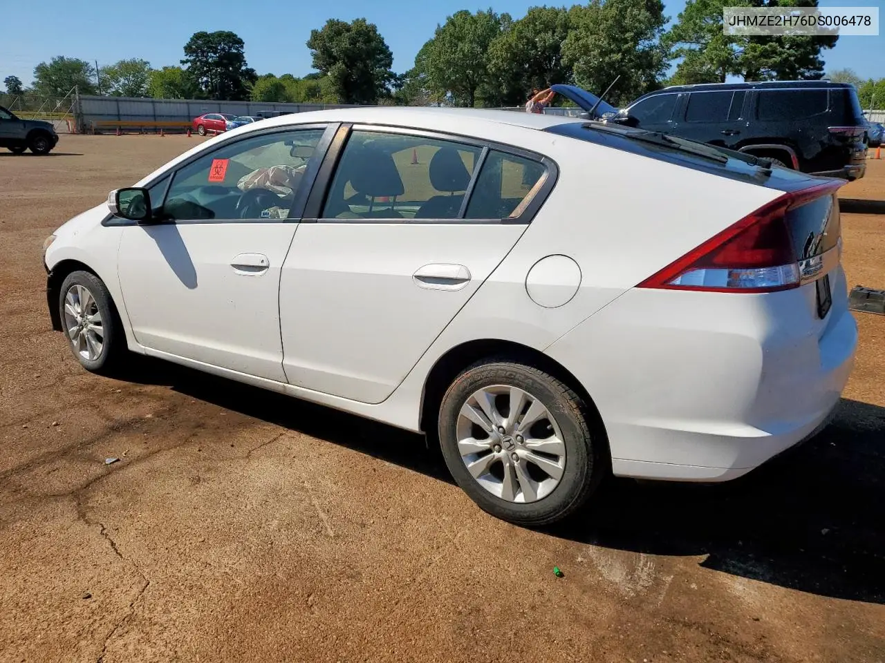 JHMZE2H76DS006478 2013 Honda Insight Ex