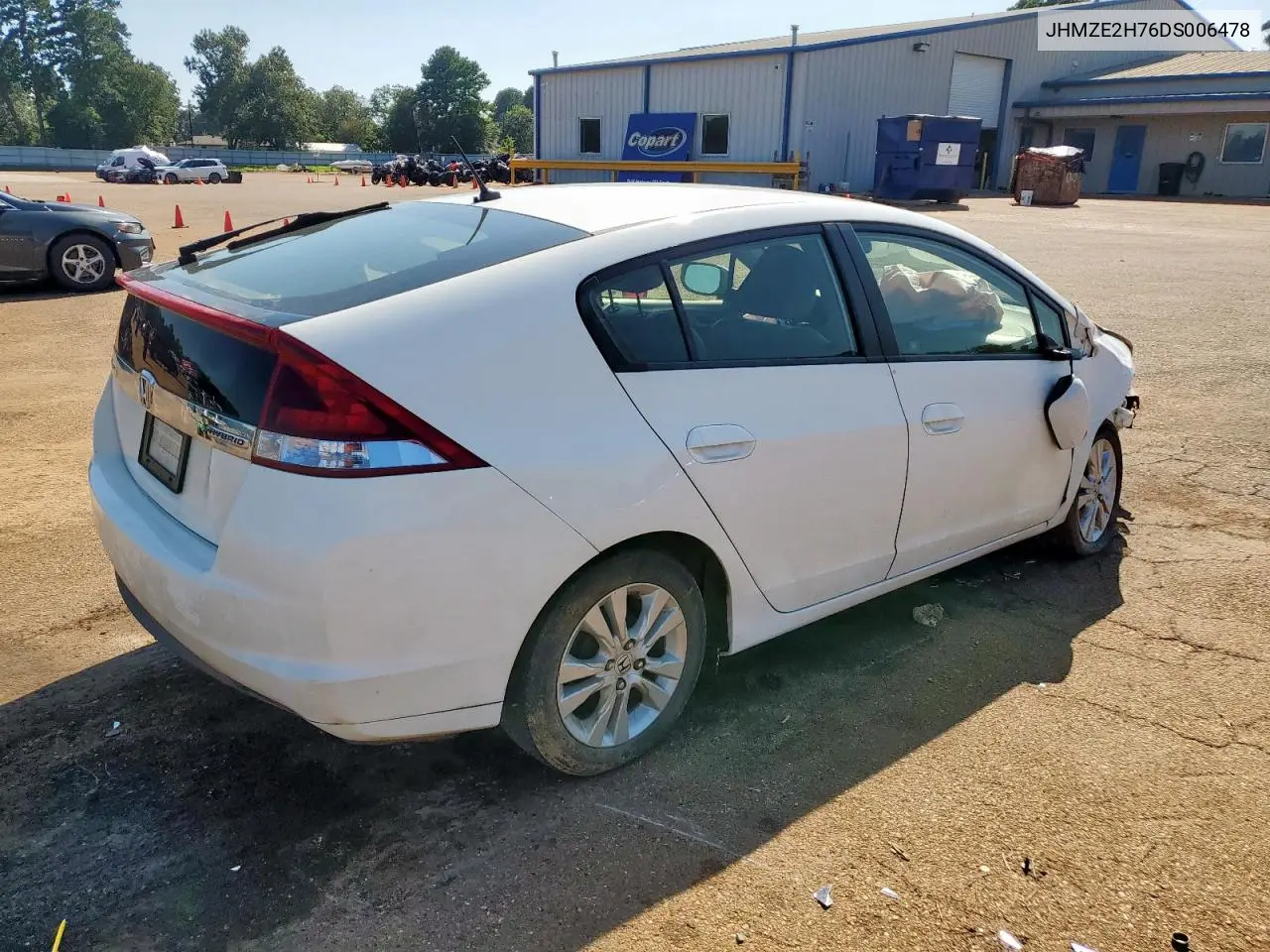 JHMZE2H76DS006478 2013 Honda Insight Ex
