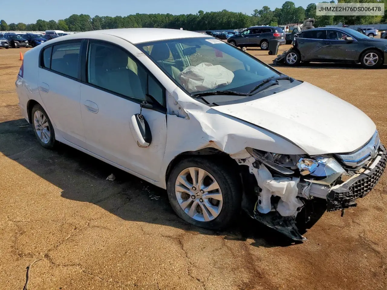 JHMZE2H76DS006478 2013 Honda Insight Ex