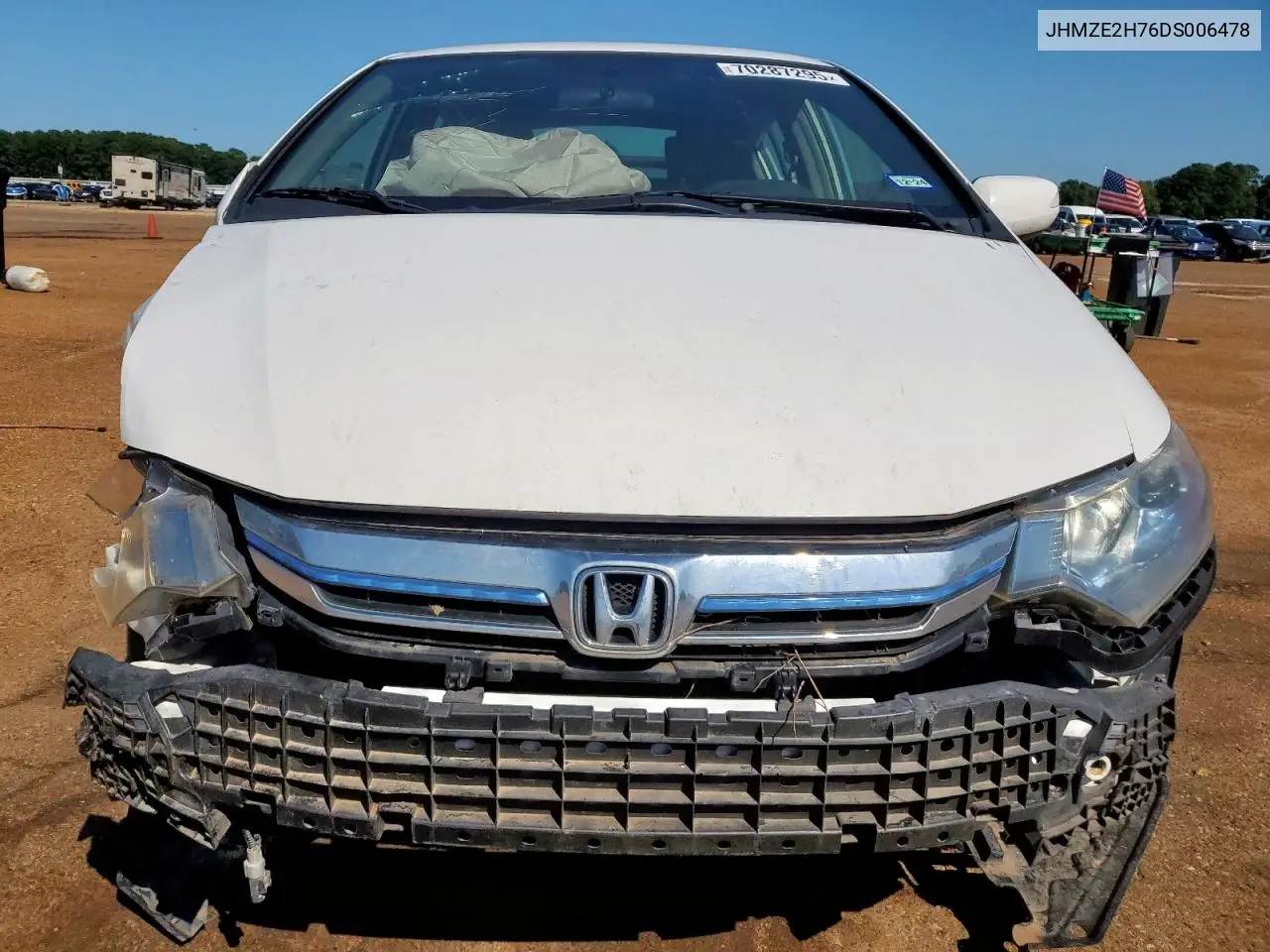 JHMZE2H76DS006478 2013 Honda Insight Ex
