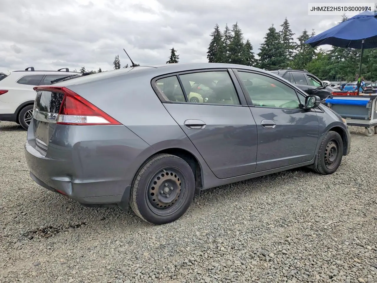2013 Honda Insight Lx VIN: JHMZE2H51DS000974 Lot: 85636245