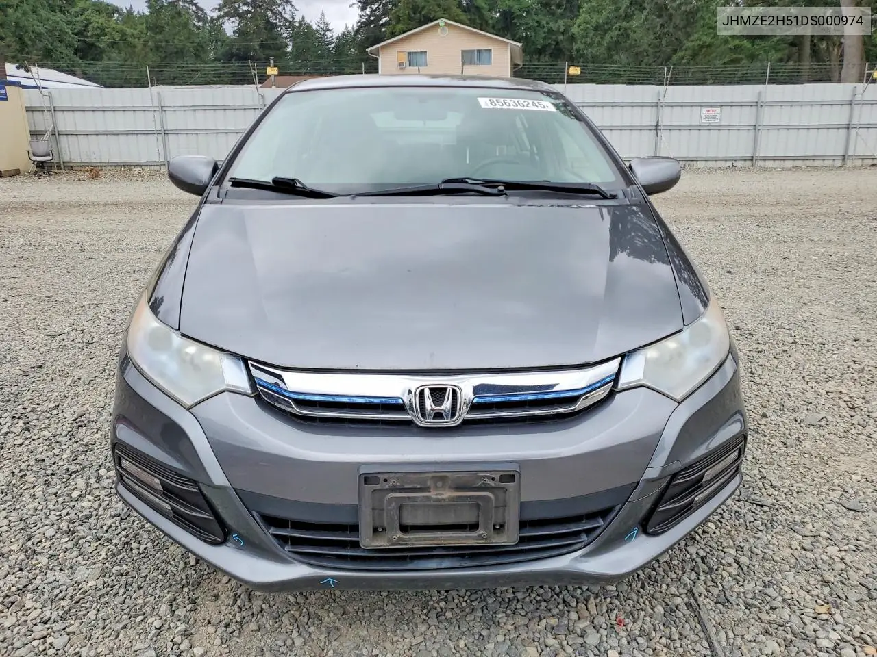 2013 Honda Insight Lx VIN: JHMZE2H51DS000974 Lot: 85636245