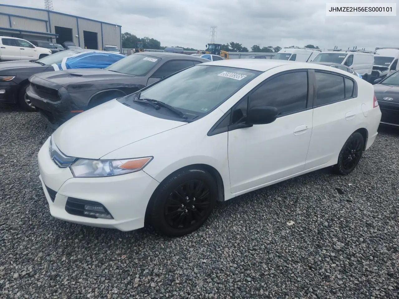 2014 Honda Insight Lx VIN: JHMZE2H56ES000101 Lot: 55900386