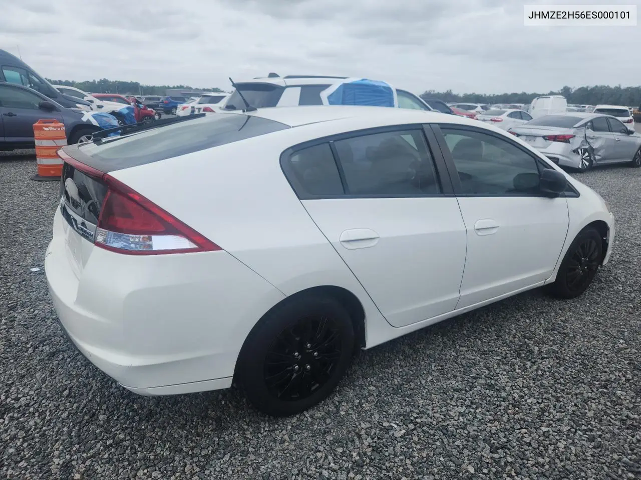 2014 Honda Insight Lx VIN: JHMZE2H56ES000101 Lot: 55900386