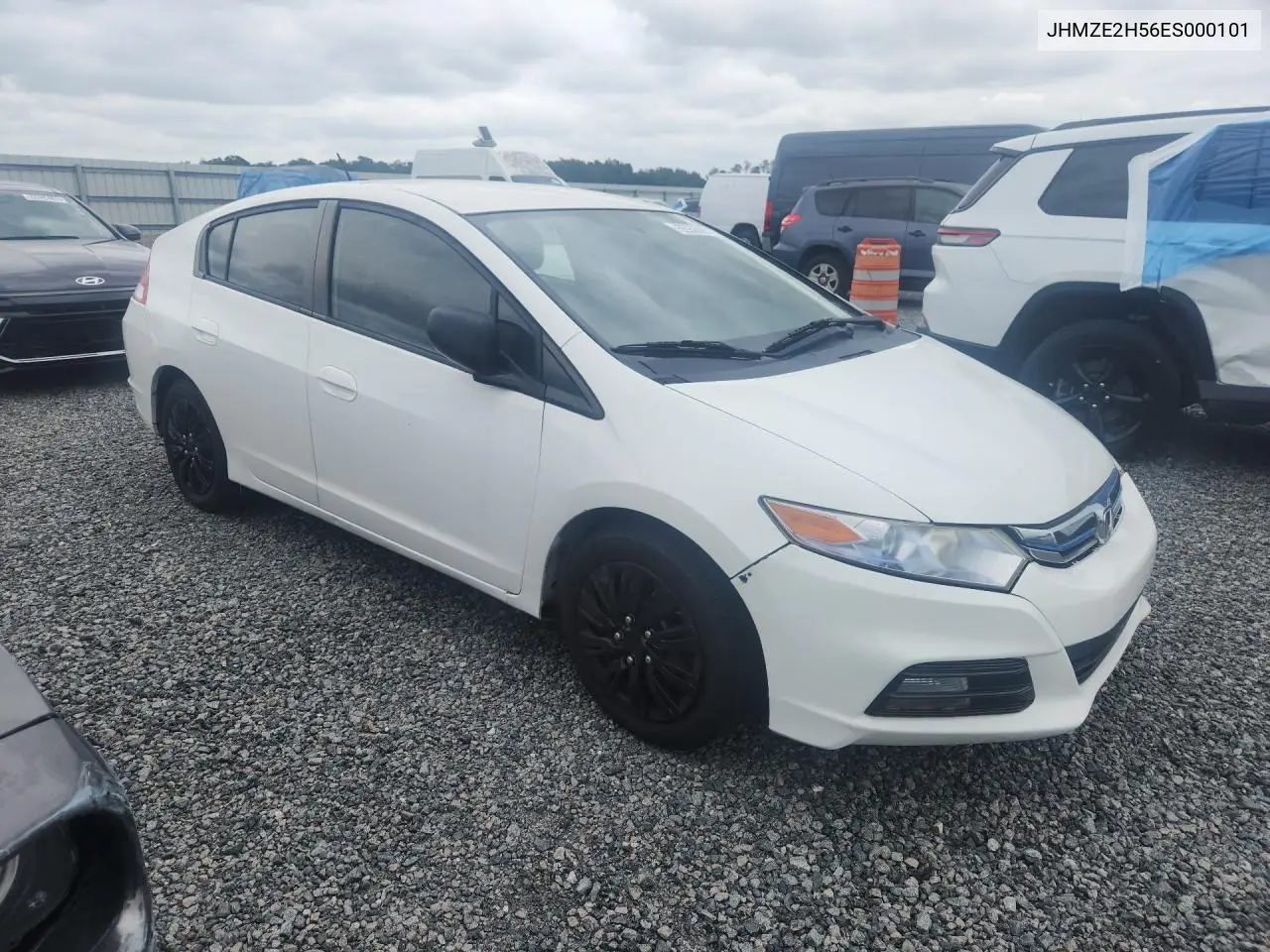 2014 Honda Insight Lx VIN: JHMZE2H56ES000101 Lot: 55900386